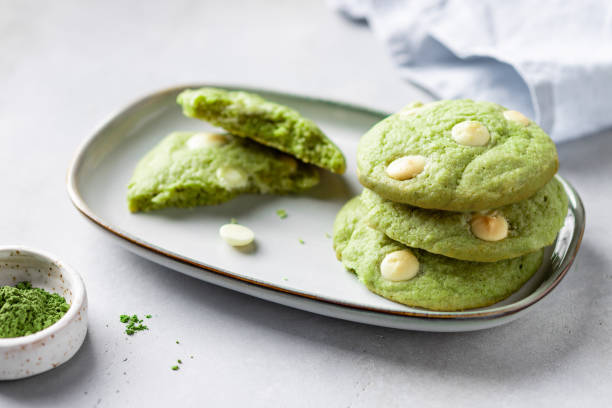 Pandan White Chocolate Cookies: Step By Step Guide